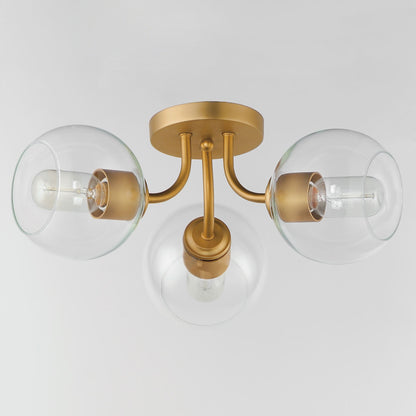 Knox Semi Flush Mount Ceiling Light in Detail.