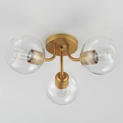 Knox Semi Flush Mount Ceiling Light in Detail.