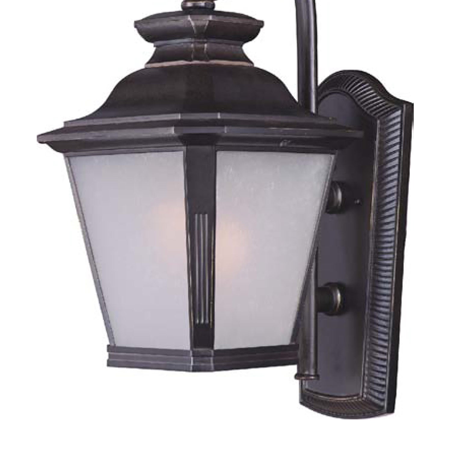 Knoxville Outdoor LED Glass Wall Light in Detail.