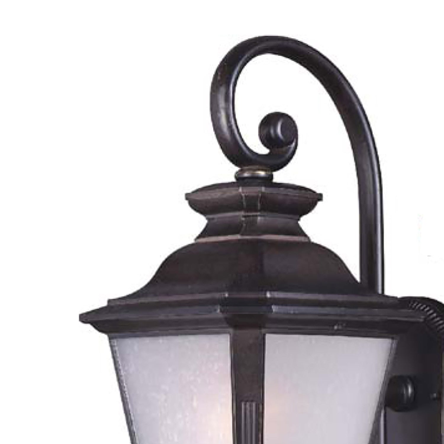 Knoxville Outdoor LED Glass Wall Light in Detail.