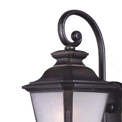 Knoxville Outdoor LED Glass Wall Light in Detail.