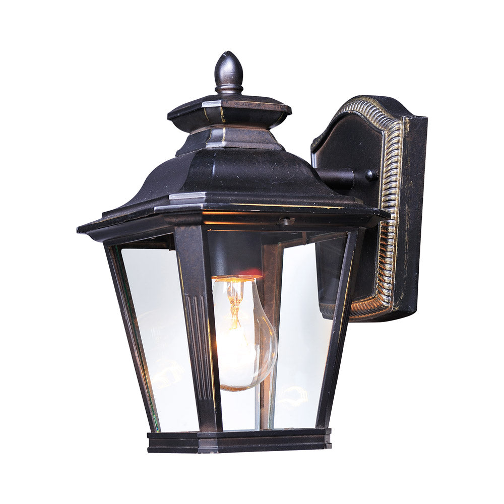 Knoxville Outdoor Wall Light (Clear Glass).