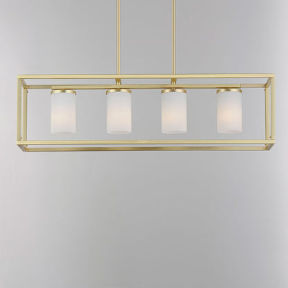 Lateral Linear Pendant Light in Detail.