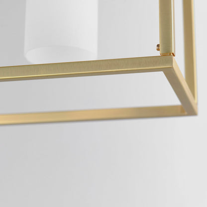 Lateral Linear Pendant Light in Detail.