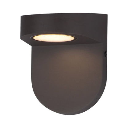 Ledge Outdoor LED Wall Light in Architectural Bronze (None).