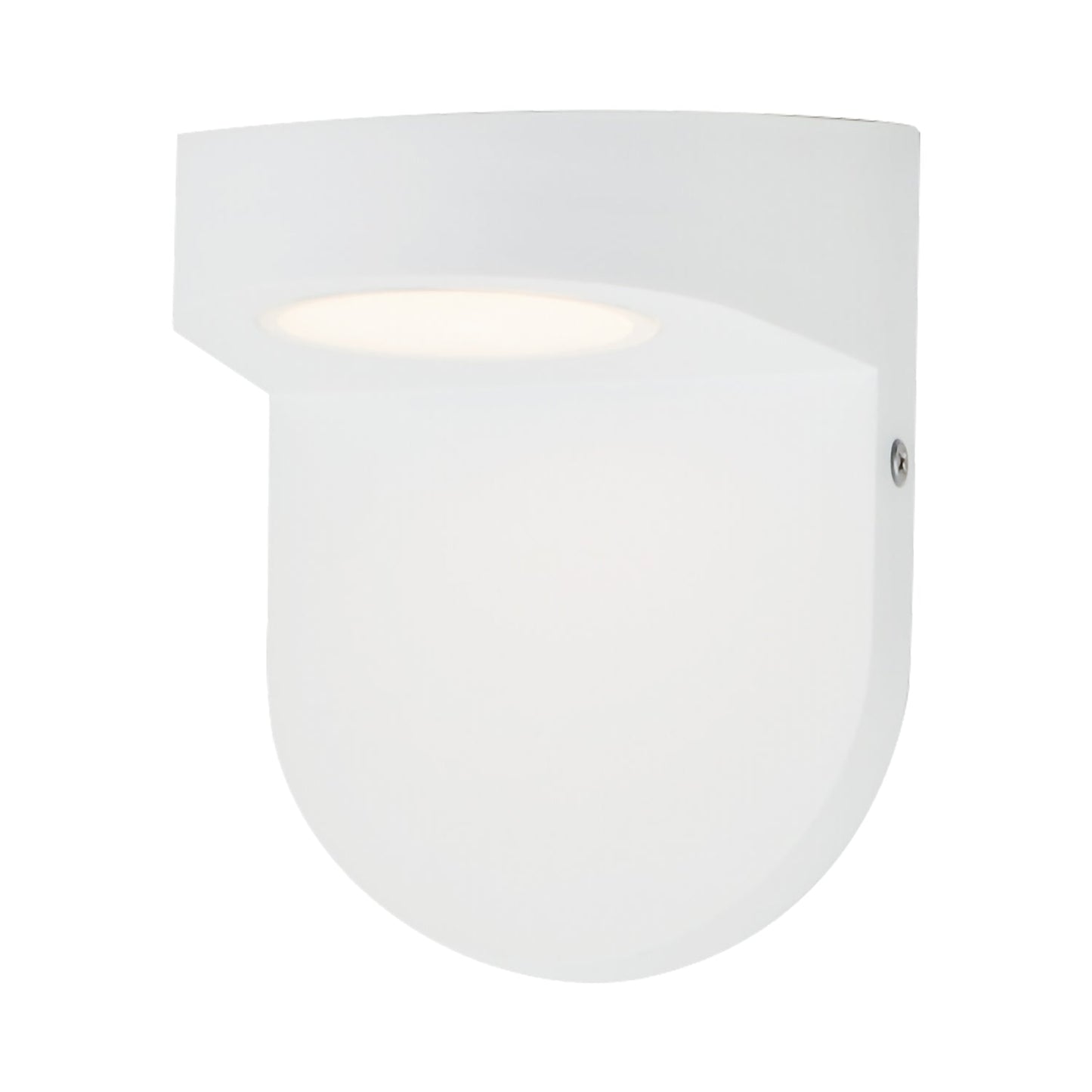 Ledge Outdoor LED Wall Light in White (None).