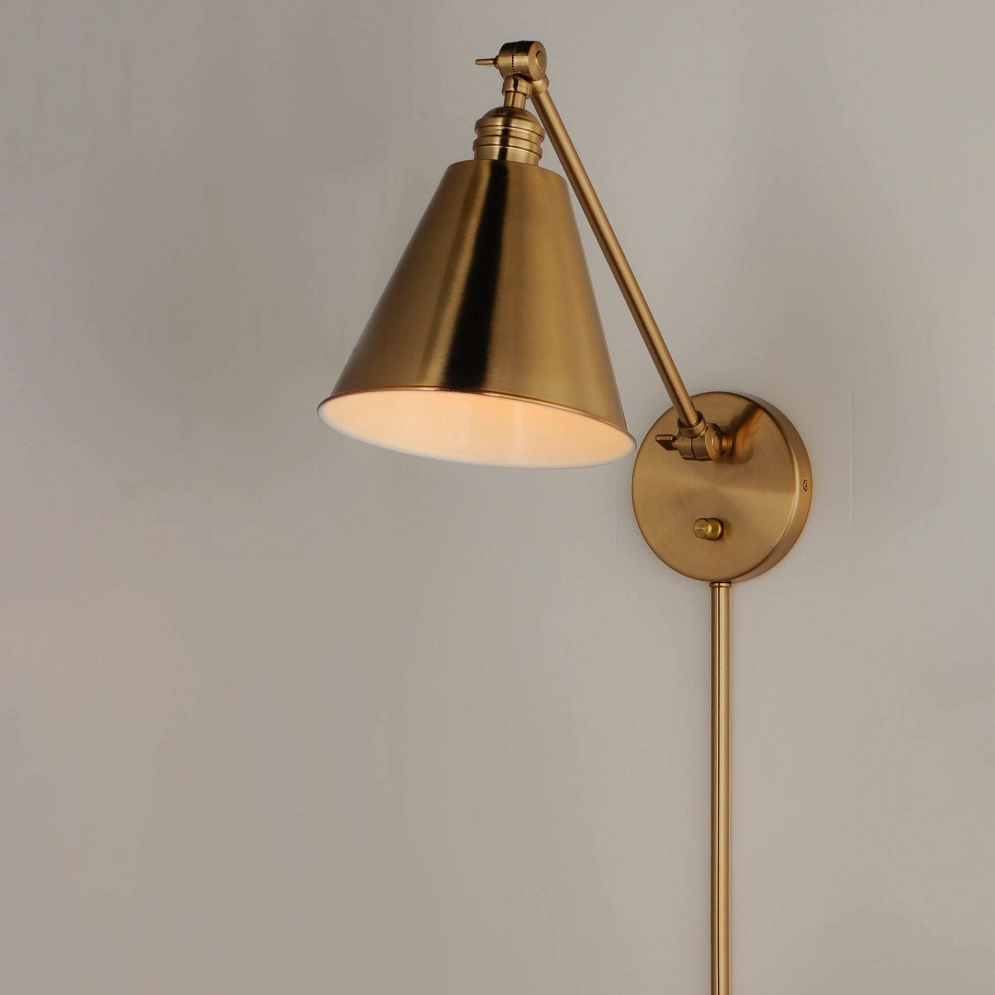 Library Wall Light in Detail.