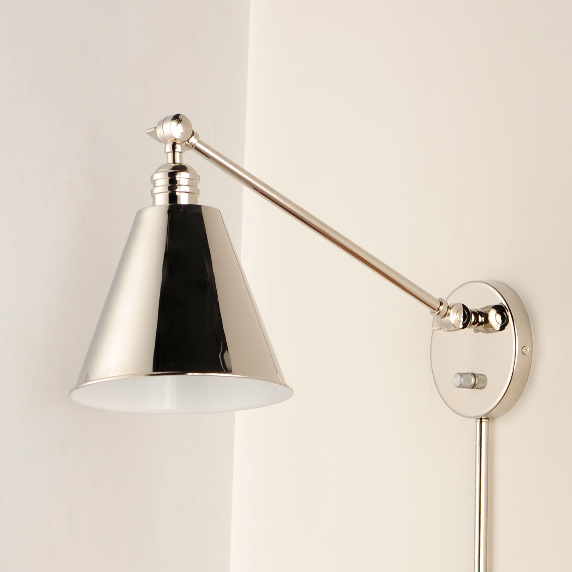 Library Wall Light in Detail.