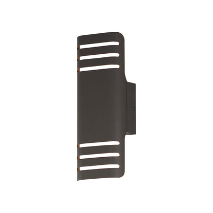 Lightray Outdoor LED Directional Wall Light in Architectural Bronze (13.25-Inch).