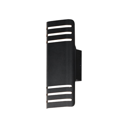 Lightray Outdoor LED Directional Wall Light in Black (13.25-Inch).