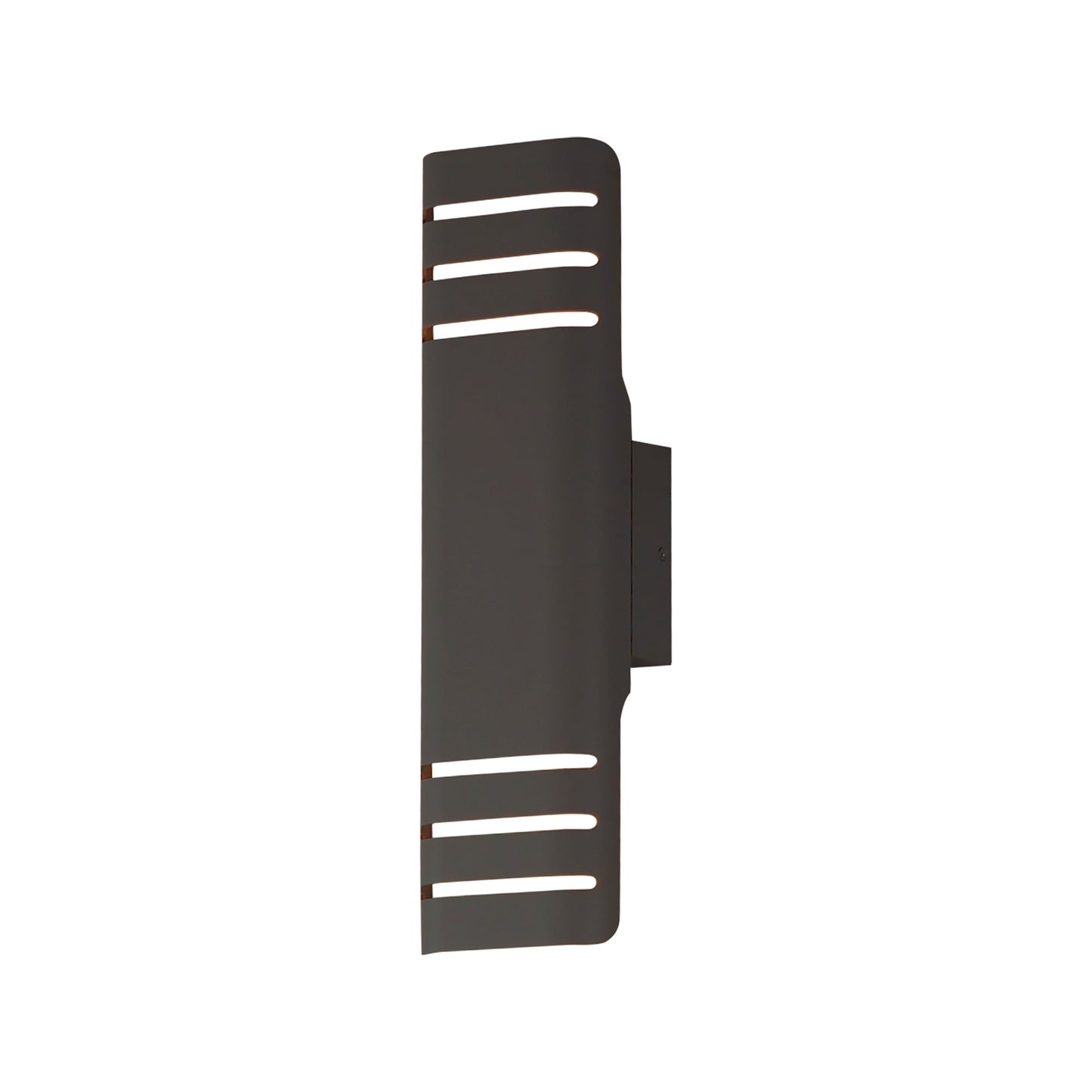 Lightray Outdoor LED Directional Wall Light in Architectural Bronze (17.25-Inch).