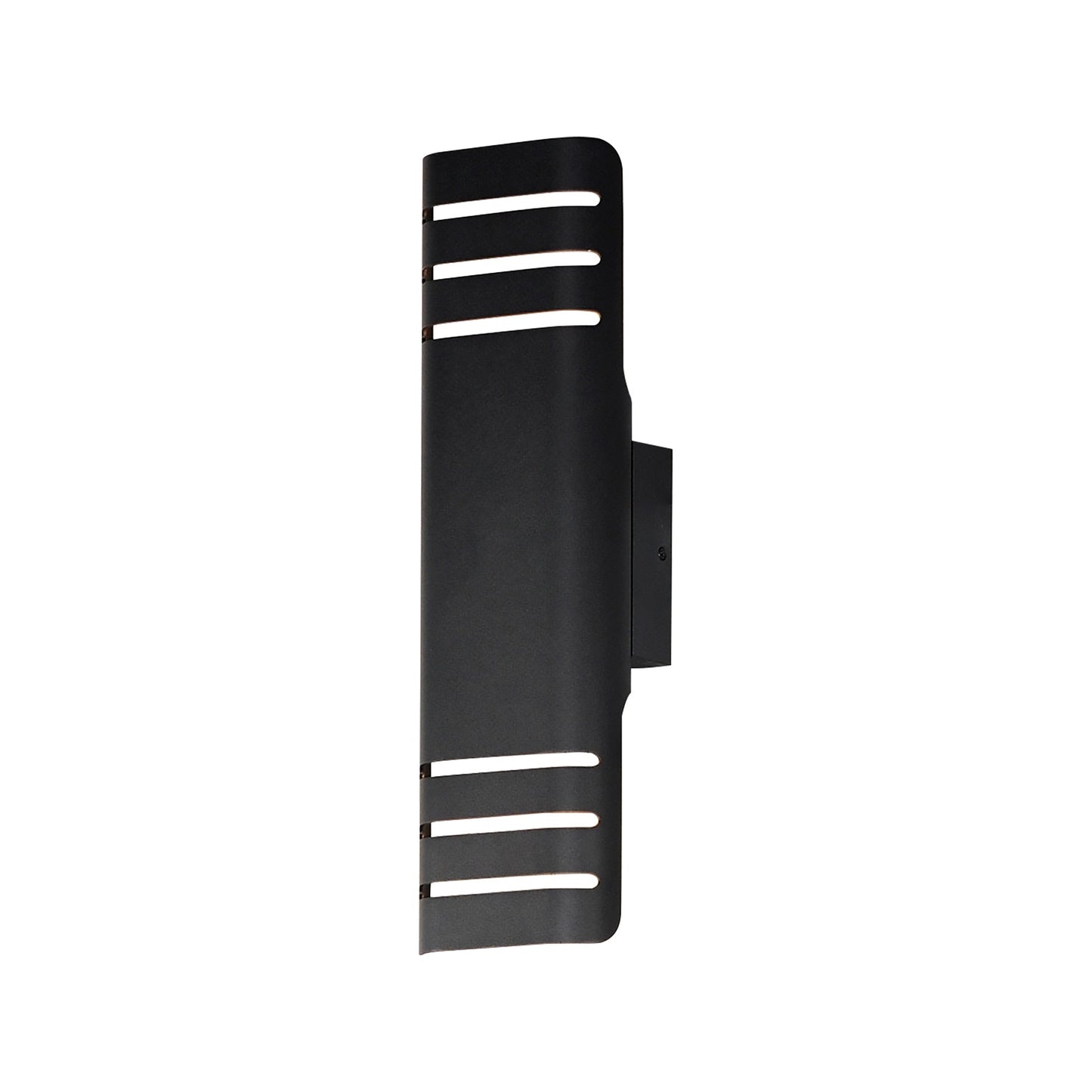 Lightray Outdoor LED Directional Wall Light in Black (17.25-Inch).