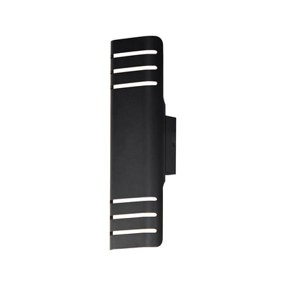 Lightray Outdoor LED Directional Wall Light in Black (17.25-Inch).