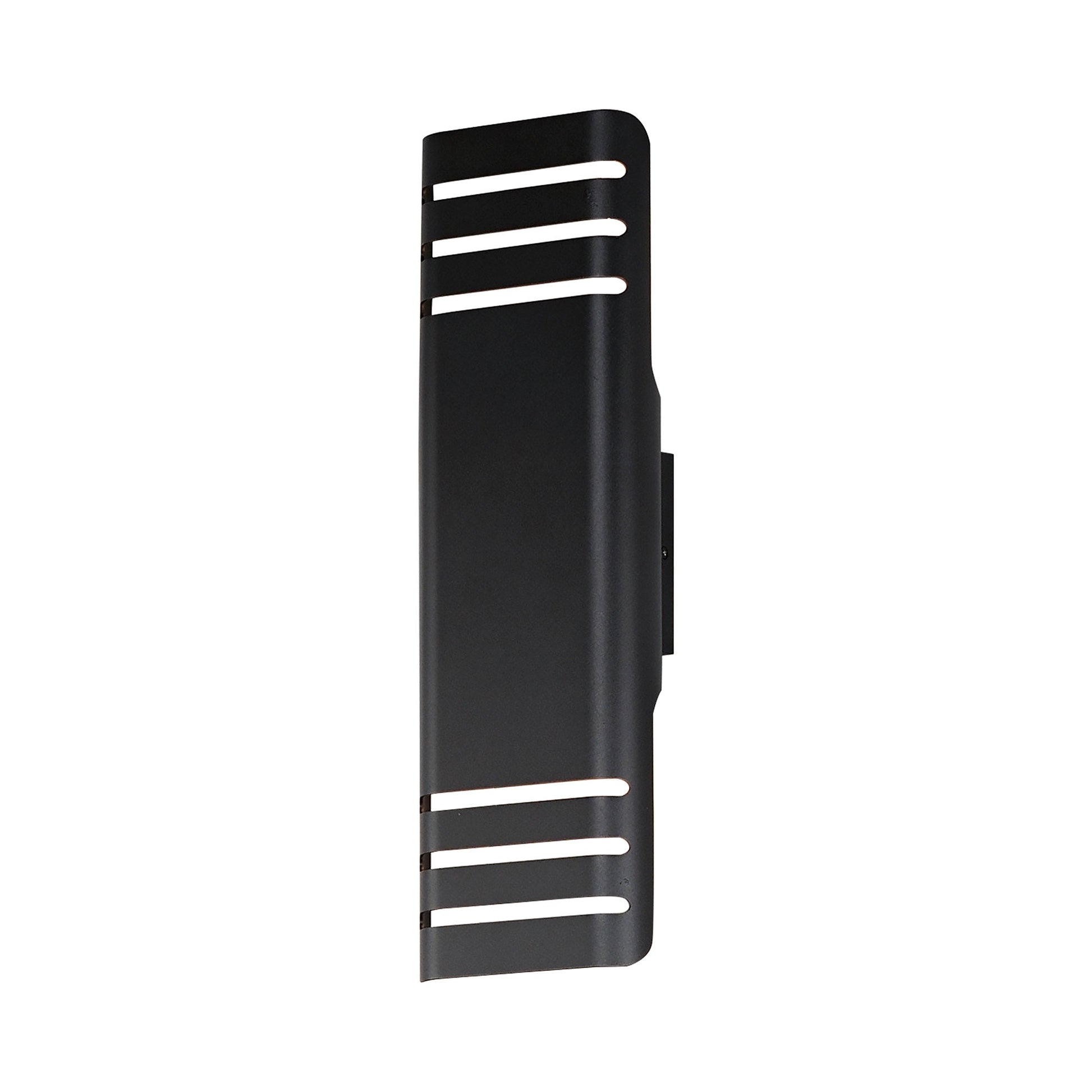 Lightray Outdoor LED Directional Wall Light in Black (20-Inch).