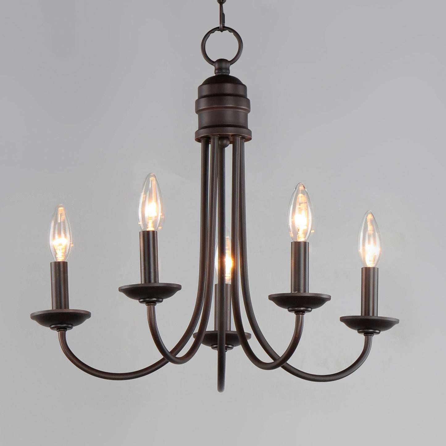 Logan Candle Chandelier in Detail.