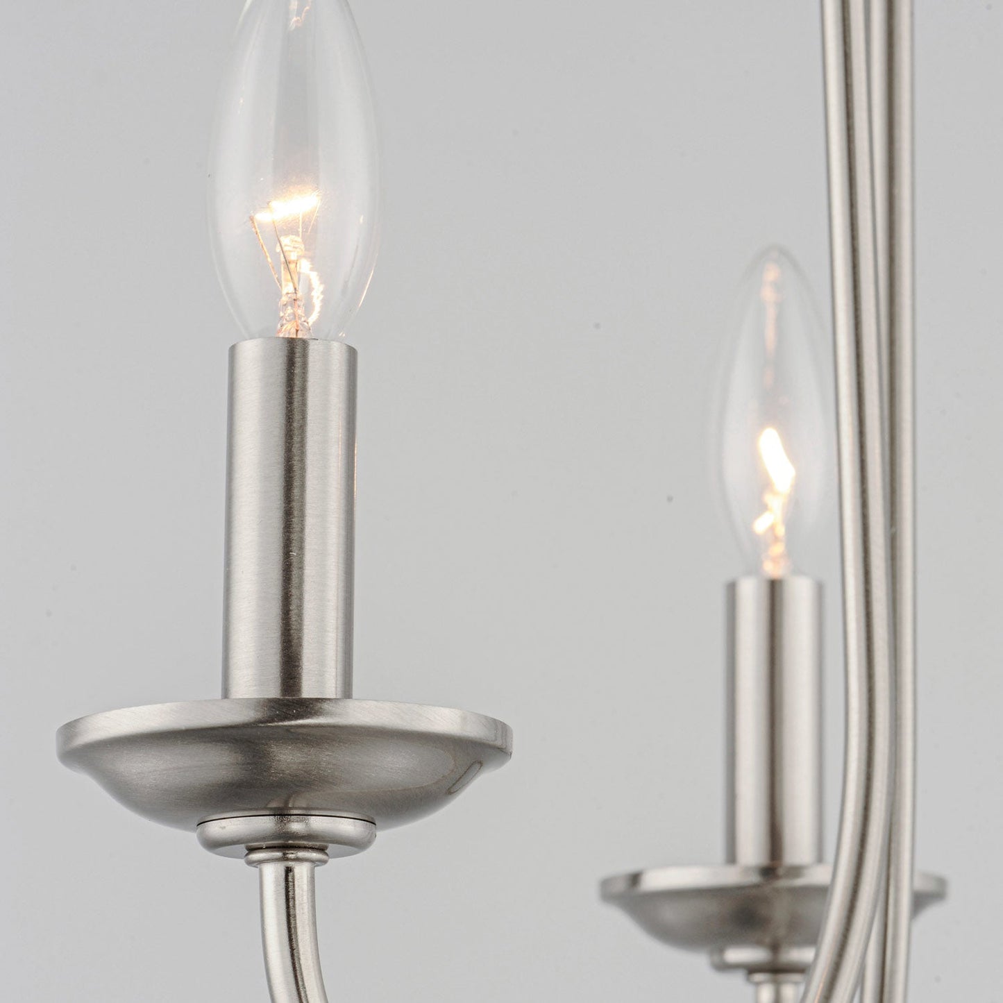 Logan Candle Chandelier in Detail.