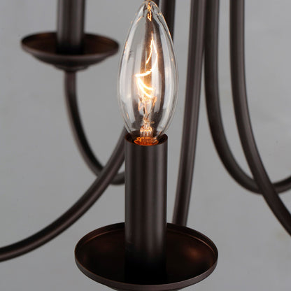 Logan Candle Chandelier in Detail.