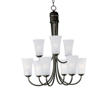 Logan Chandelier in Oil Rubbed Bronze (9-Light).