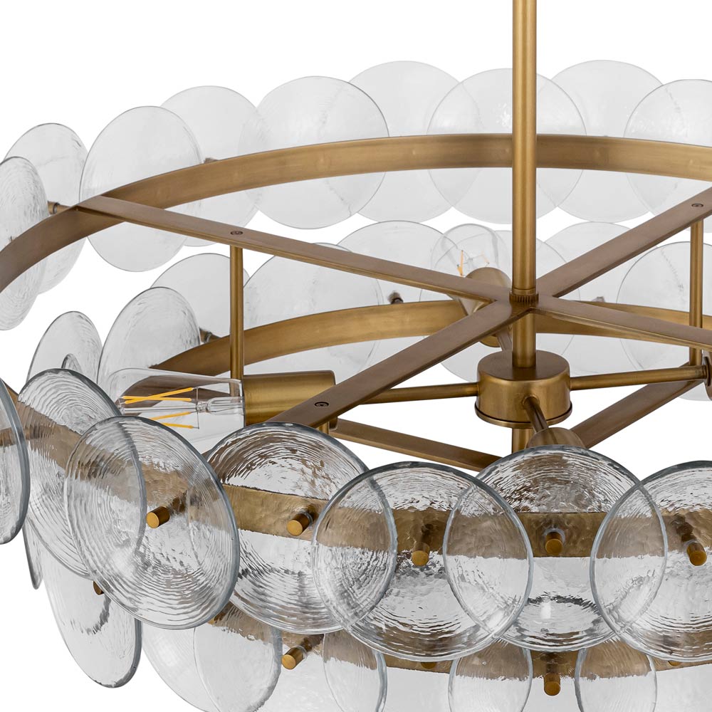 Loren Chandelier in Detail.