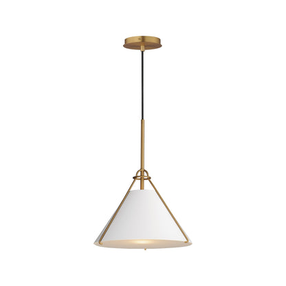 Lucas Pendant Light in White (Small).