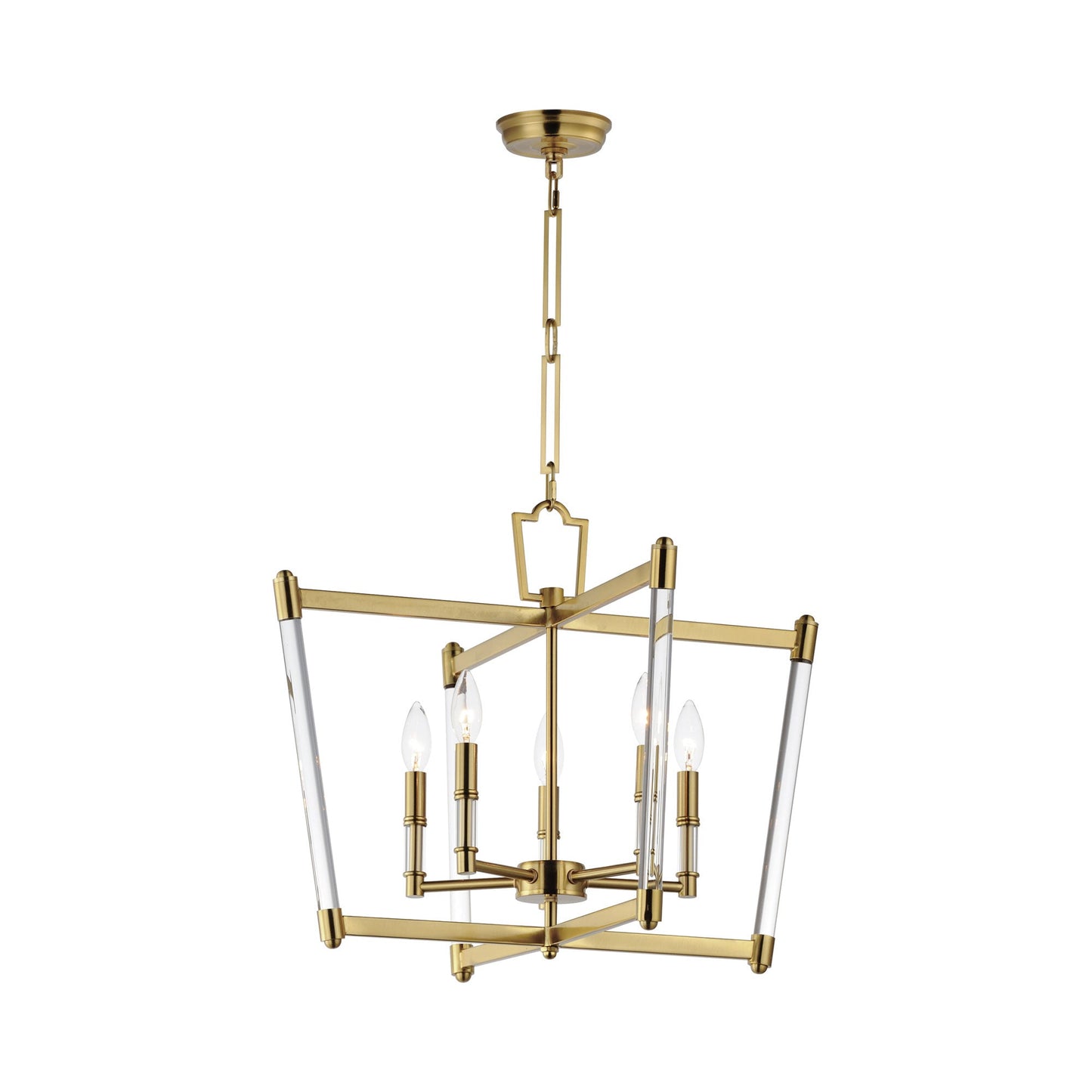 Lucent Chandelier in Heritage.