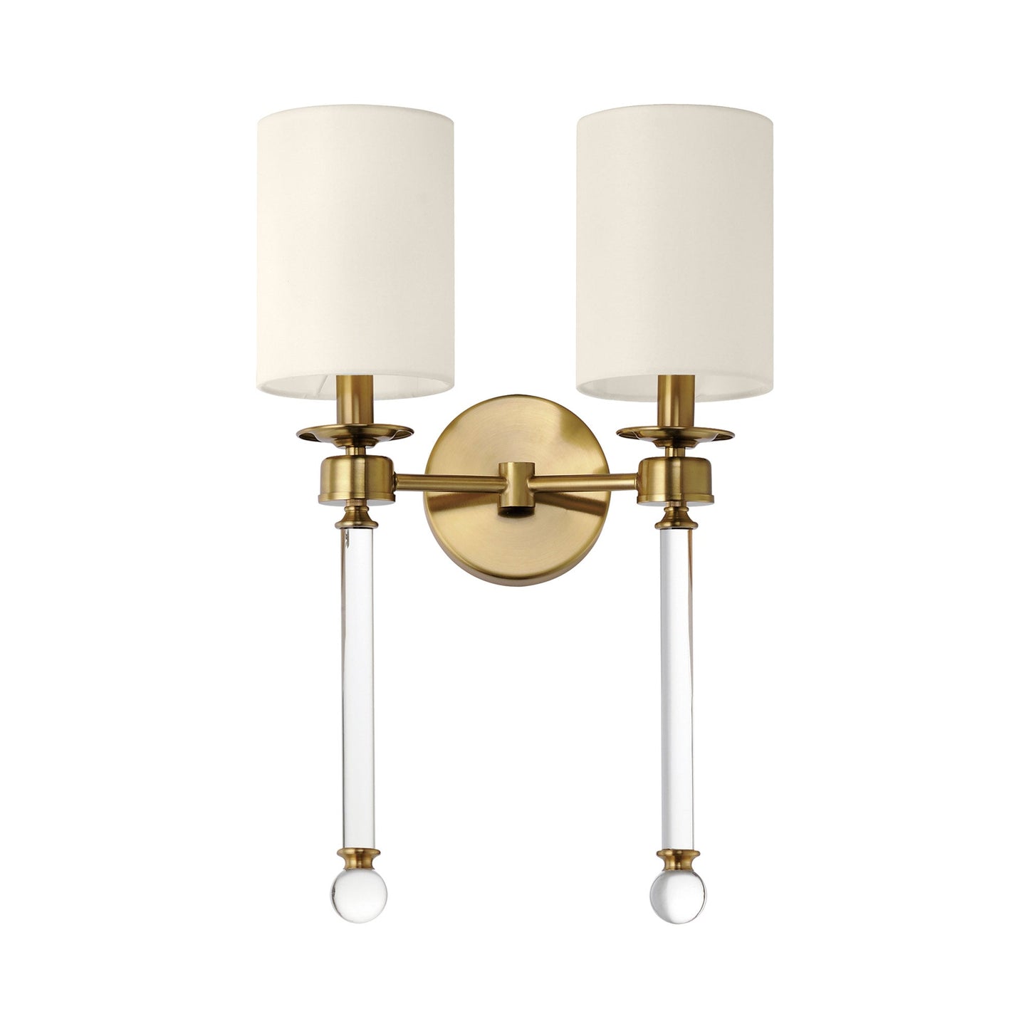 Lucent Wall Light in Heritage (2-Light).