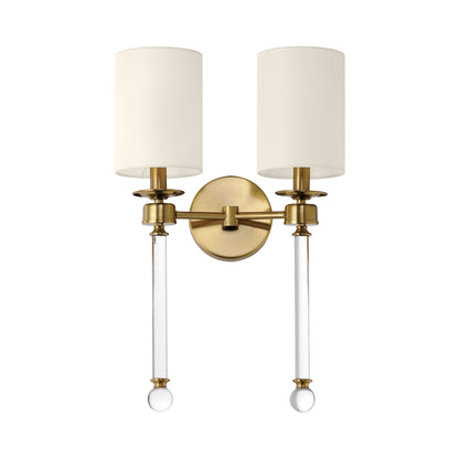 Lucent Wall Light in Heritage (2-Light).