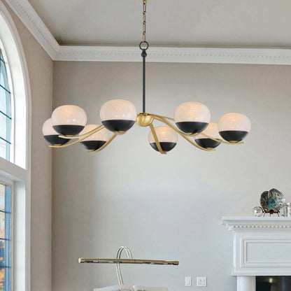 Lucerne Chandelier in Detail.