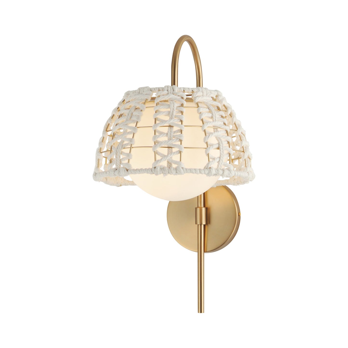 Macrame Wall Light.