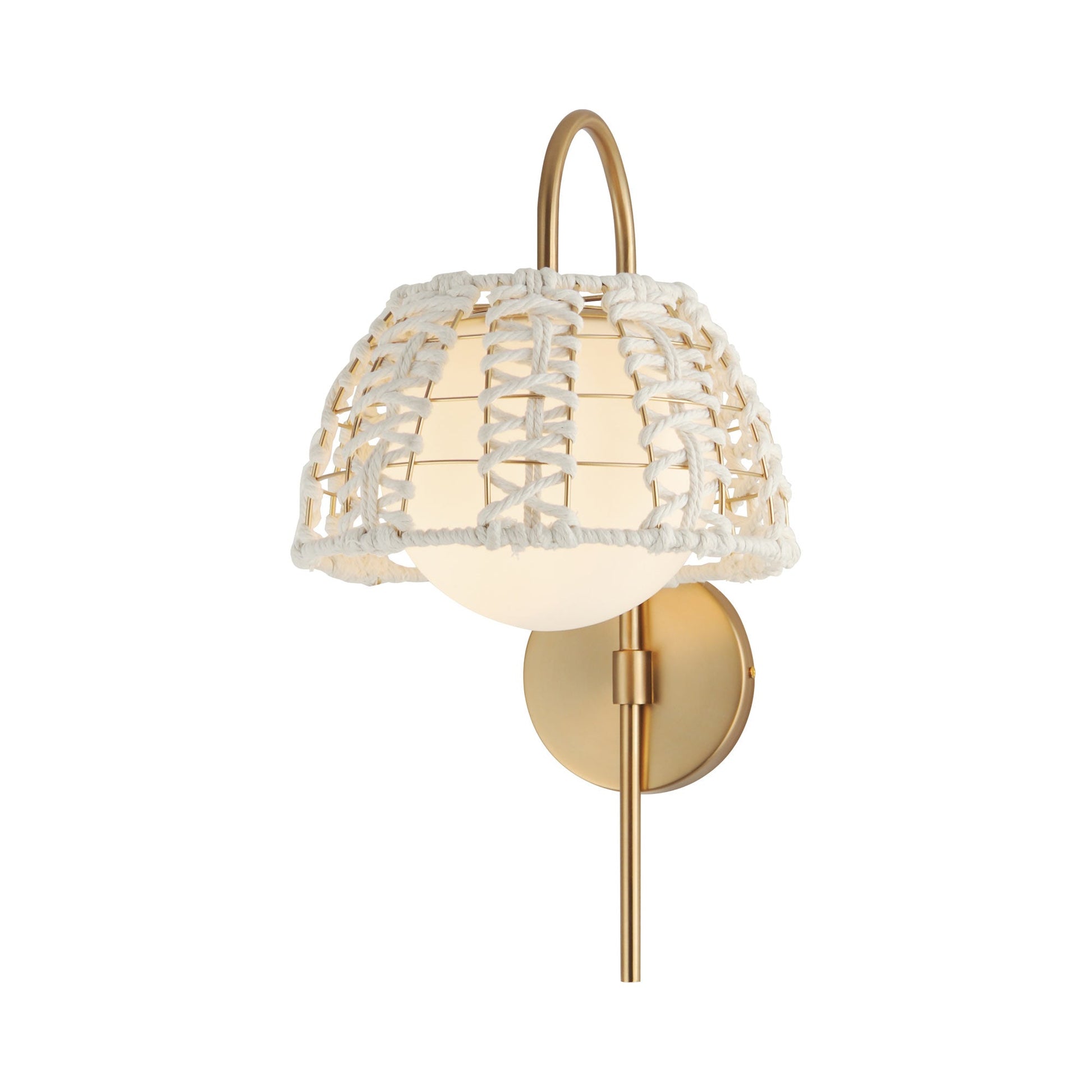 Macrame Wall Light.
