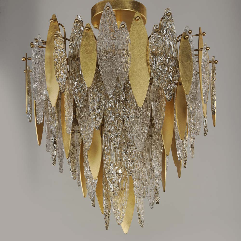 Majestic Flush Mount Ceiling Light in Detail.