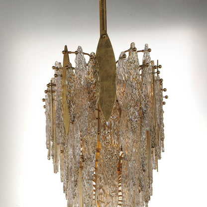 Majestic Linear Chandelier in Detail.