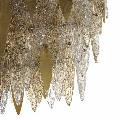 Majestic Linear Chandelier in Detail.