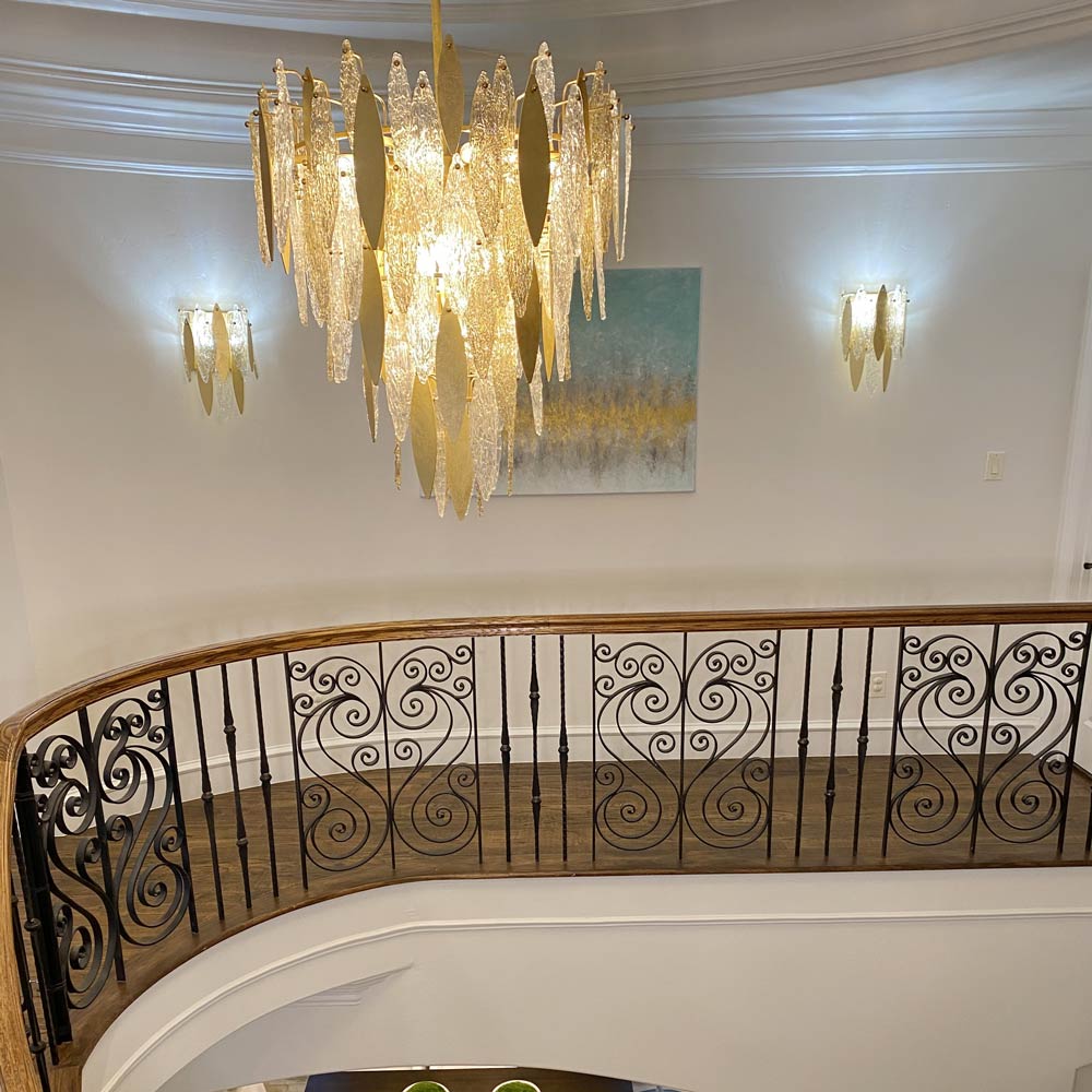 Majestic Wall Light in hallway.