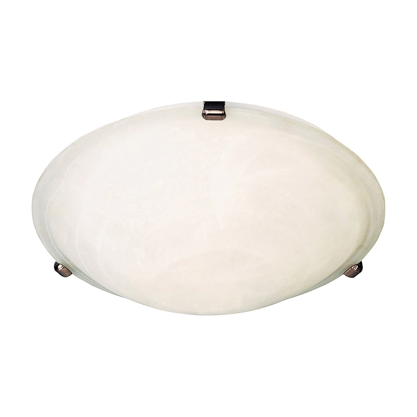 Malaga Flush Mount Ceiling Light in Oil Rubbed Bronze/Marble (4-Light).