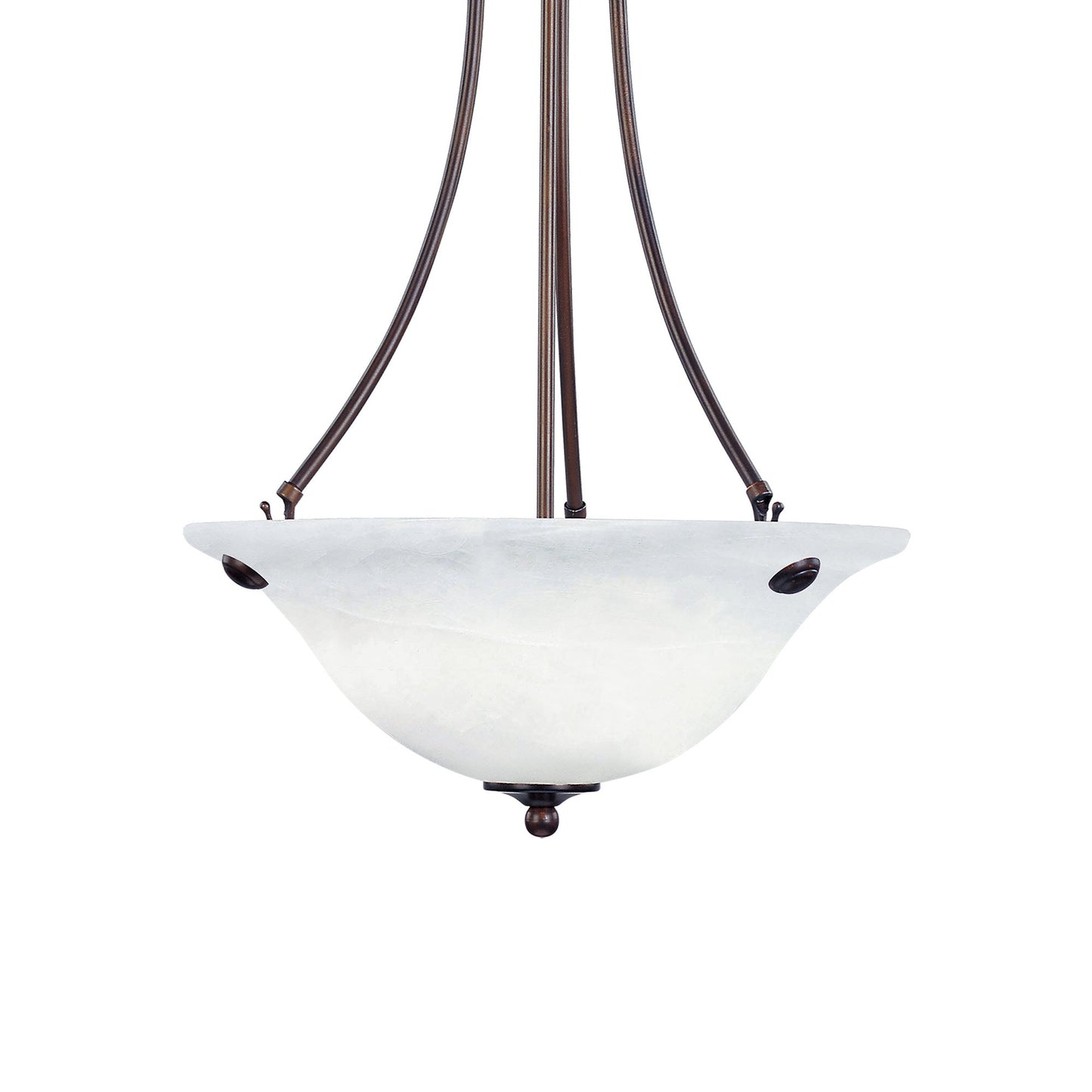 Malaga Invert Bowl Pendant Light in Detail.