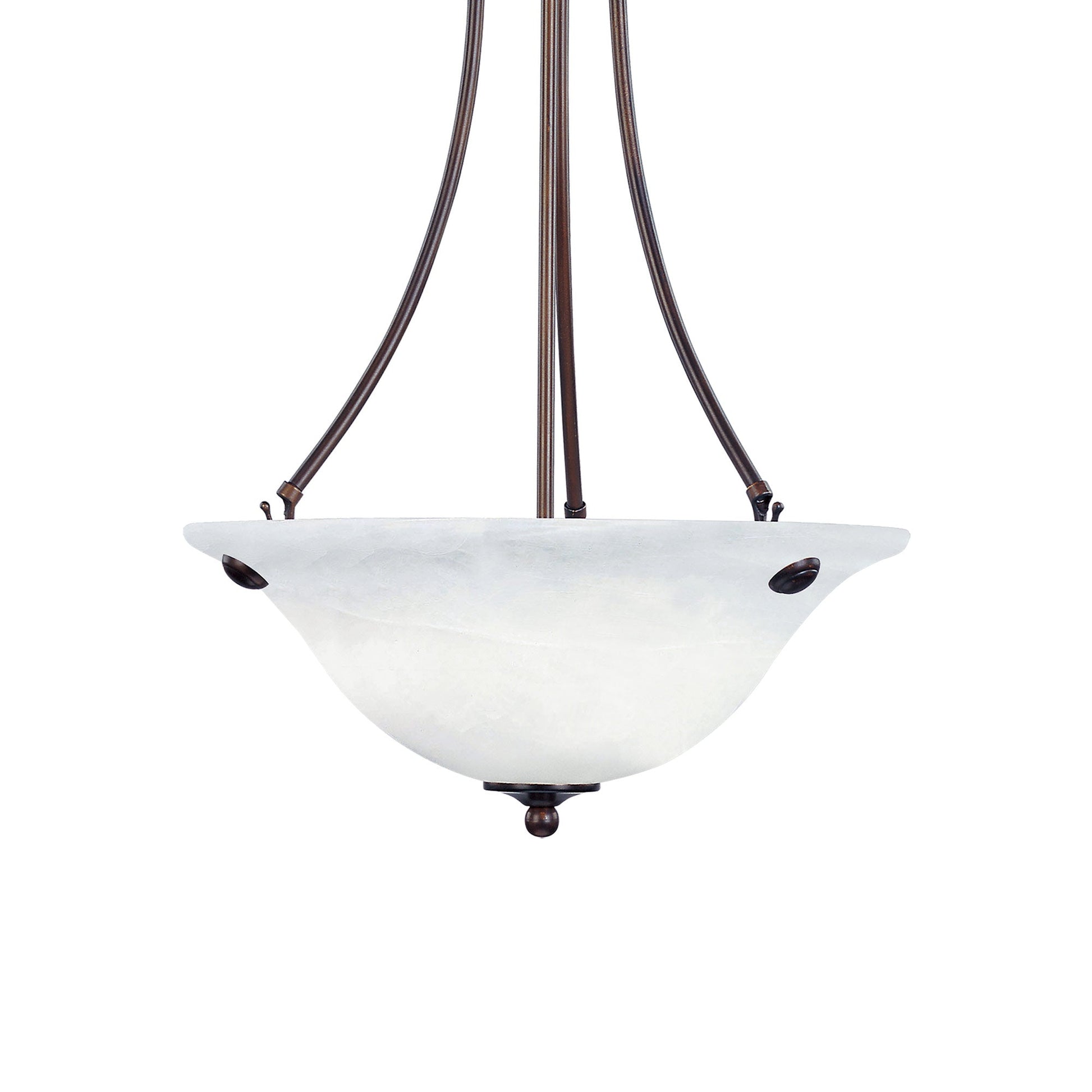 Malaga Invert Bowl Pendant Light in Detail.