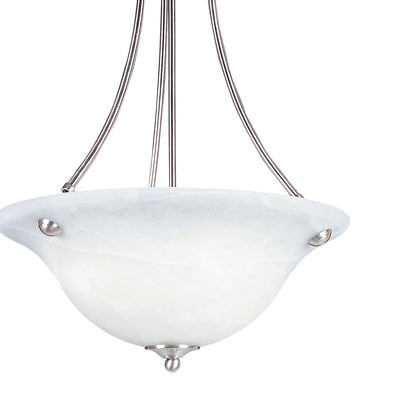 Malaga Invert Bowl Pendant Light in Detail.
