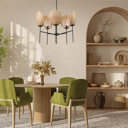 Maldives Chandelier in living room.