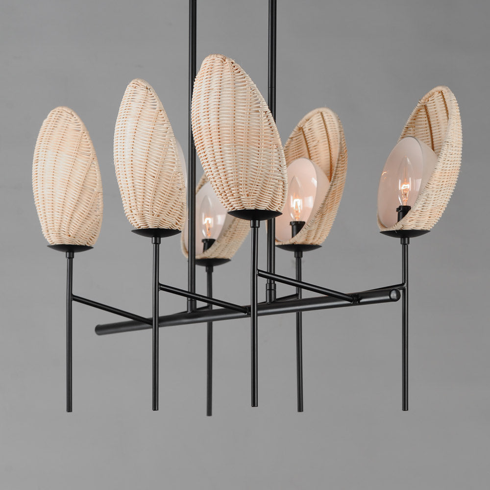 Maldives Linear Chandelier in Detail.