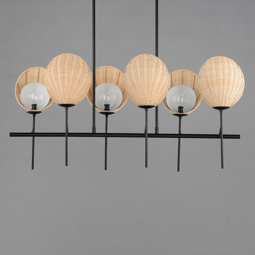 Maldives Linear Chandelier in Detail.