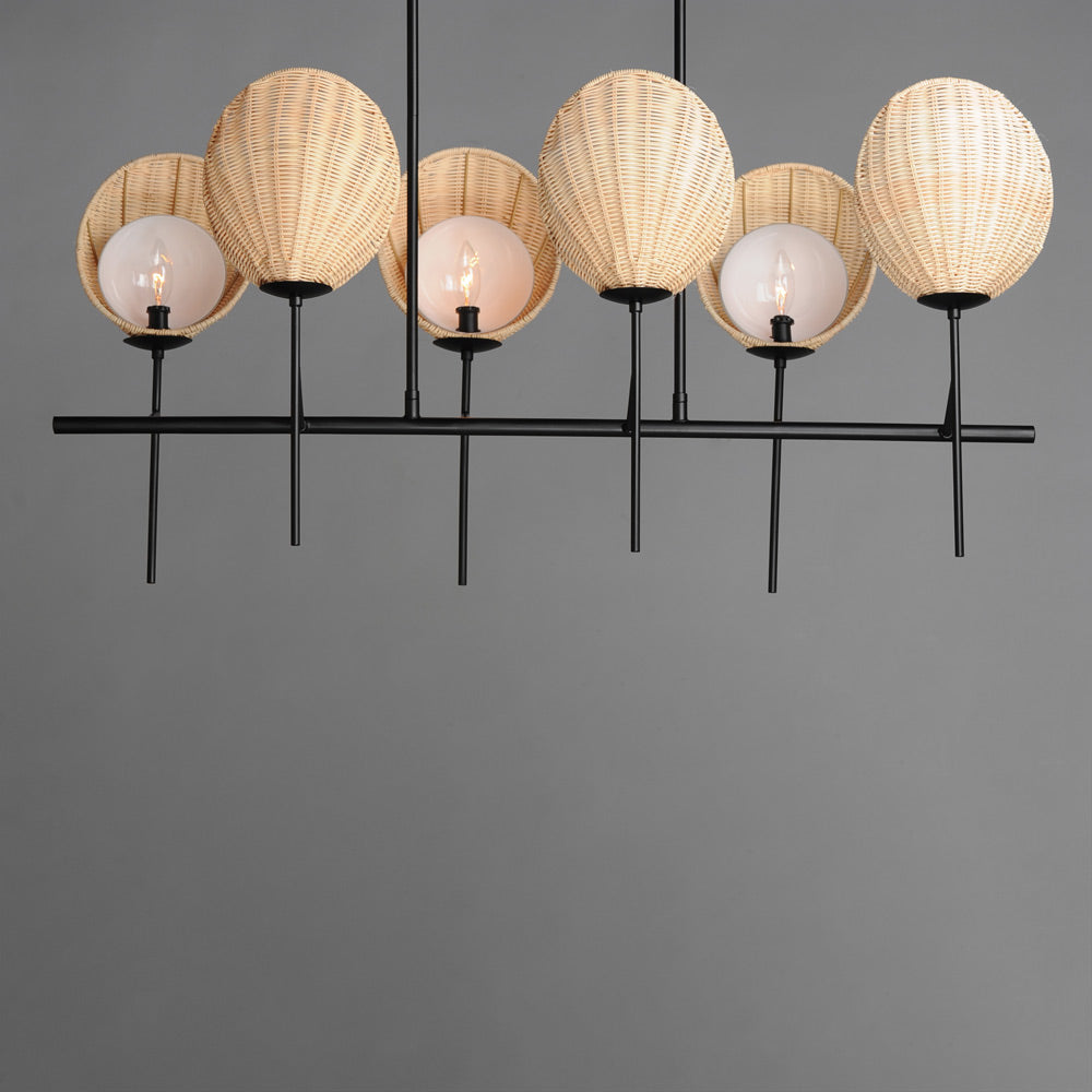 Maldives Linear Chandelier in Detail.