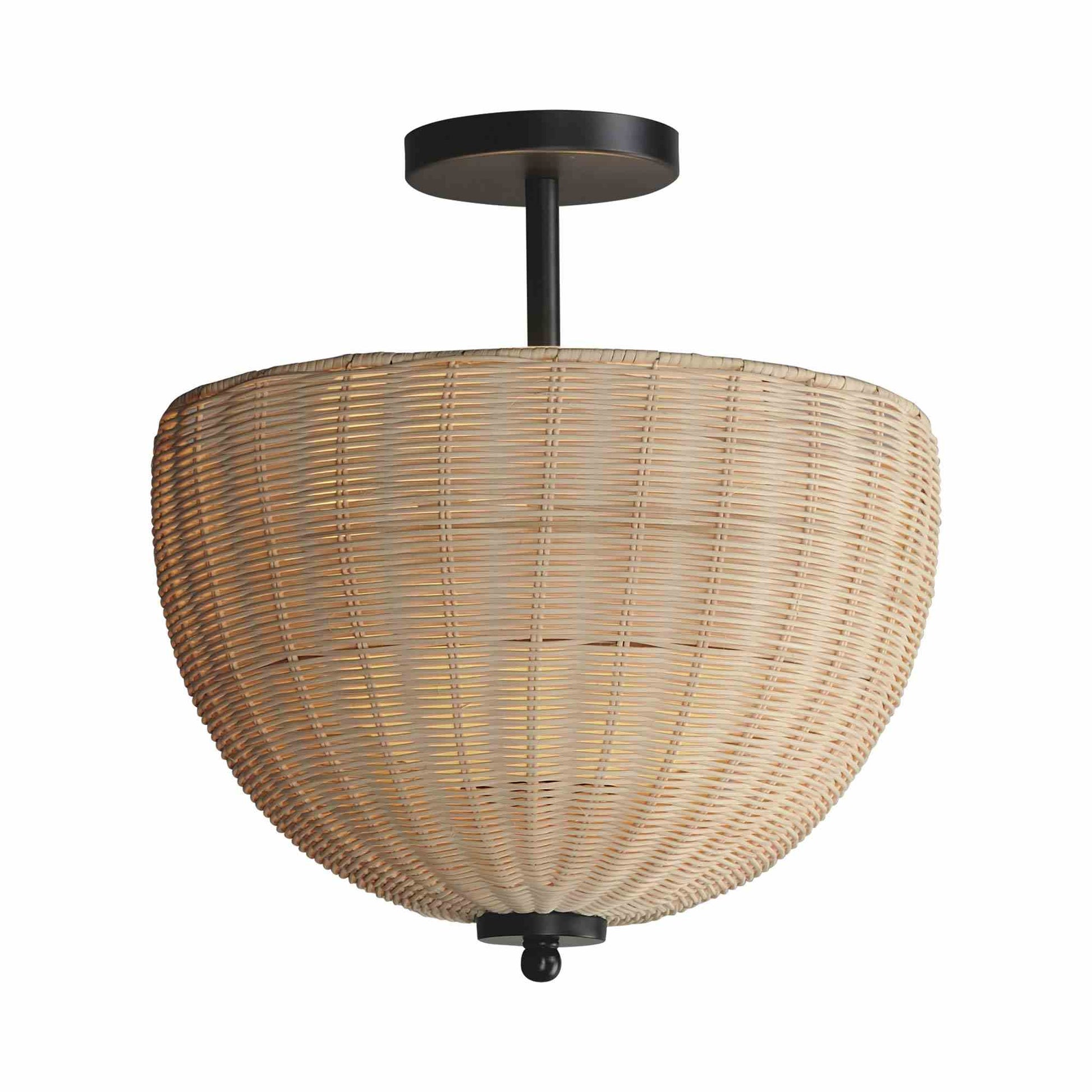 Maldives Semi-Flush Convertible Pendant Light.
