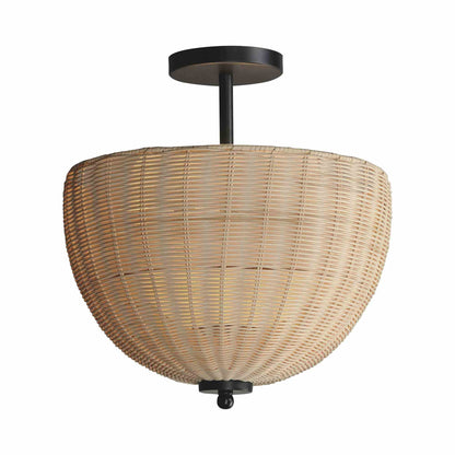 Maldives Semi-Flush Convertible Pendant Light.