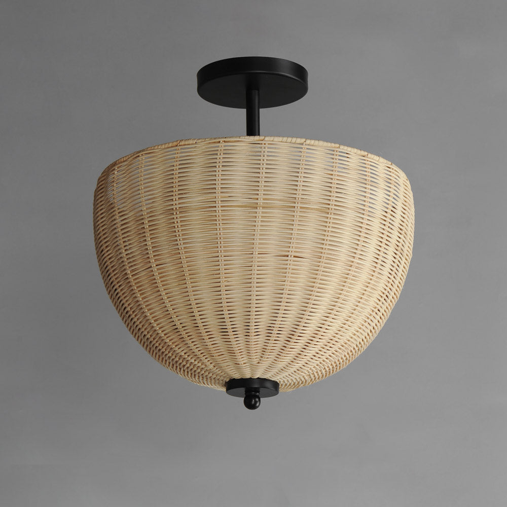 Maldives Semi-Flush Convertible Pendant Light in Detail.
