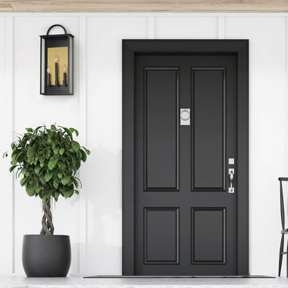 Manchester Outdoor Wall Light in Outside Area.