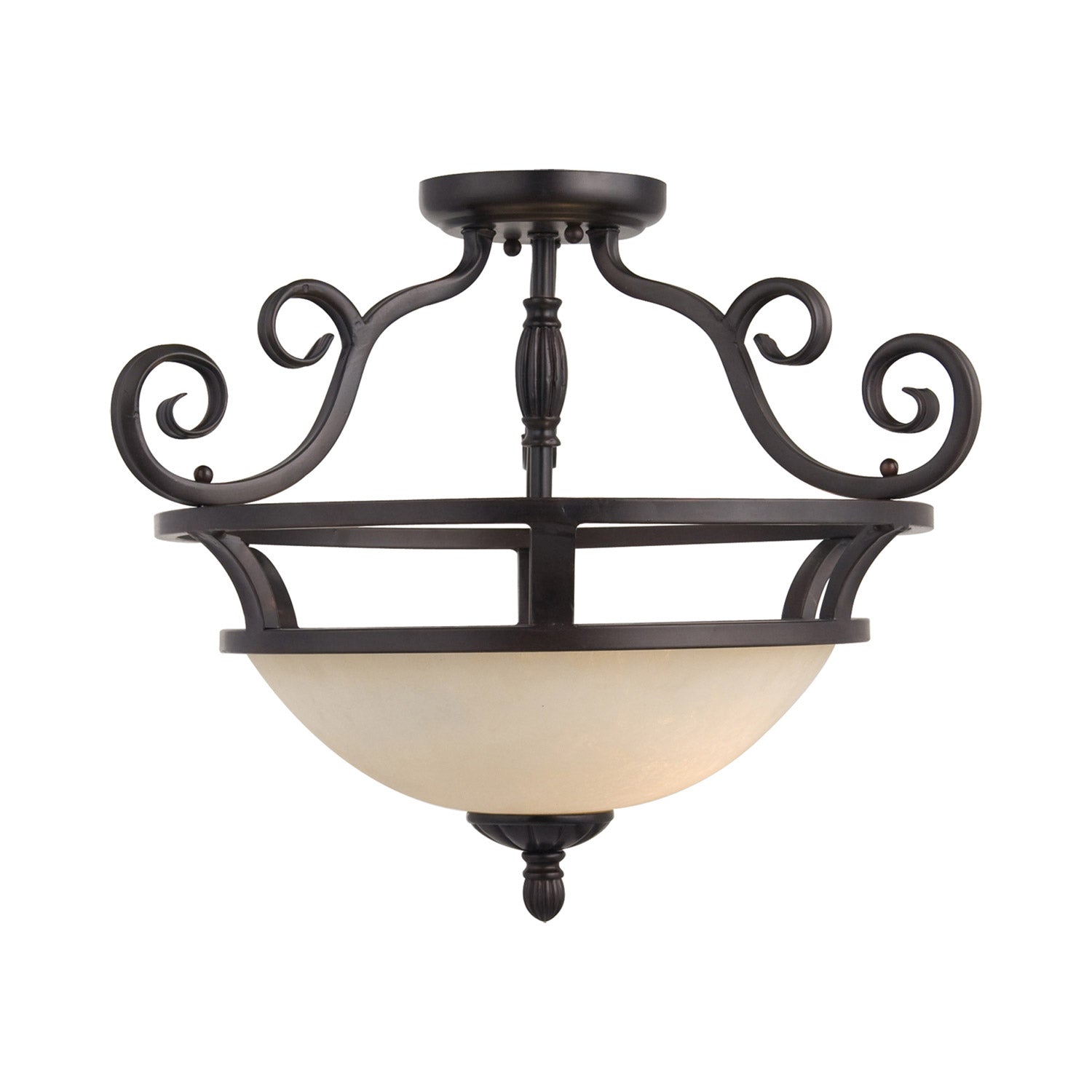 Manor Semi Flush Mount Ceiling Light.