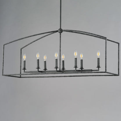 Martel Linear Pendant Light in Detail.