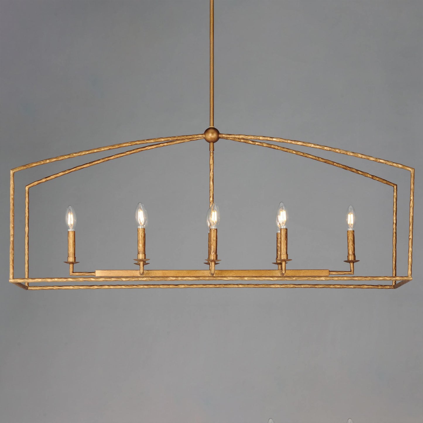Martel Linear Pendant Light in Detail.