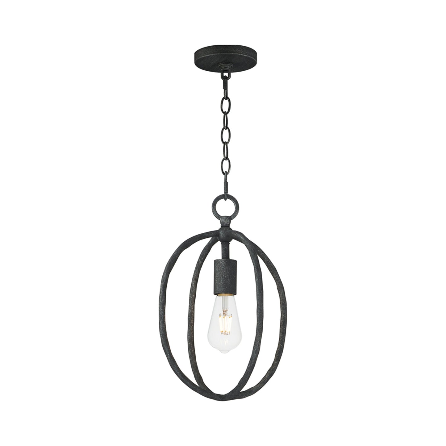 Martel Mini Pendant Light in Blacksmith.